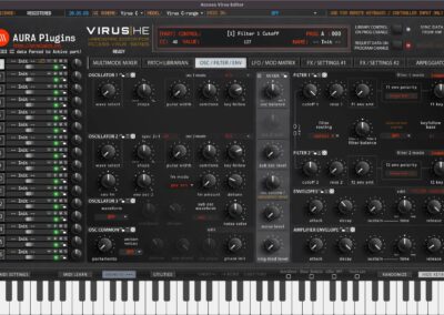 access virus c oscillators keyboard toggled on 26-05-03