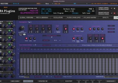 novation sn editor arpeggiator