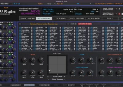 novation sn editor librarian easy edit