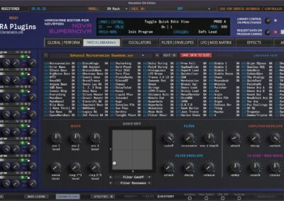 novation sn editor librarian easy edit