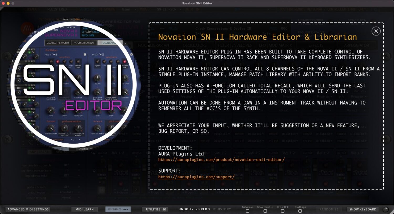 novation-sn-ii-editor-about novation sn ii editor about the editor