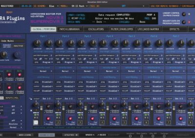 novation sn ii editor performance mixer novation sn ii editor performance mixer