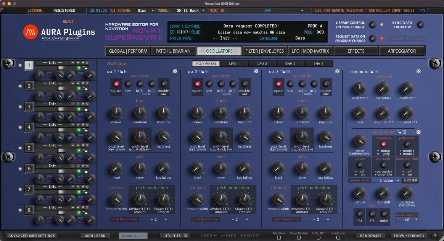 novation-sn-ii-editor-blue-oscillators novation sn ii editor oscillators