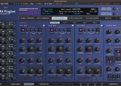 novation sn ii editor oscillators novation sn ii editor oscillators