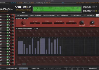 access virus a arpeggiator