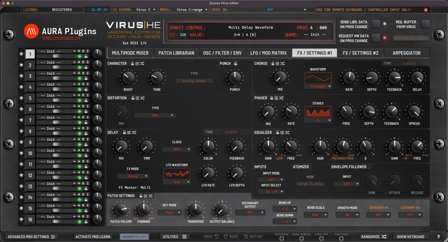 access virus c effects1