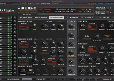 access virus c oscillators