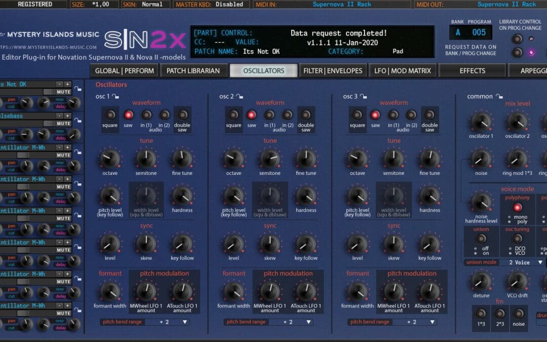 Novation SN II Editor User Manual