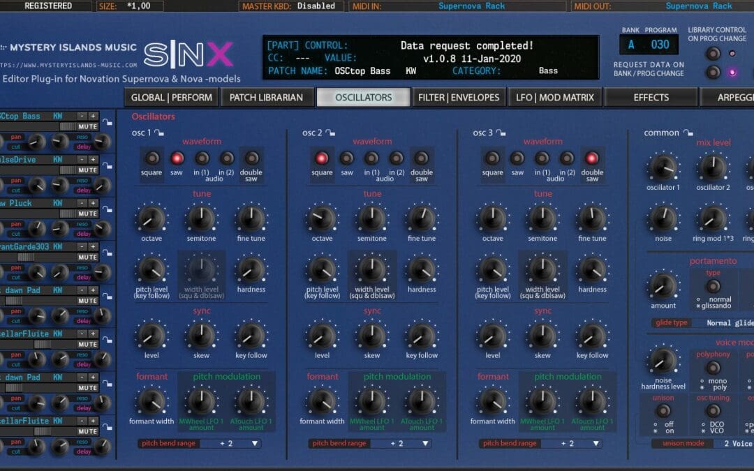 Novation SN Editor User Manual