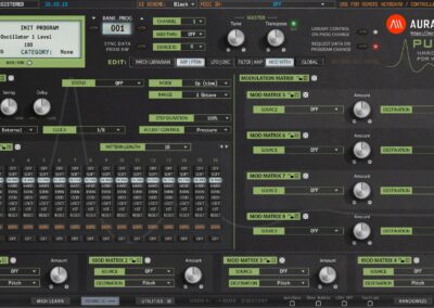 Waldorf Pulse 2 Editor Arpeggiator & Mod Matrix 5-8