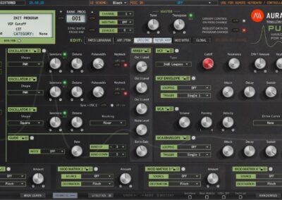 Waldorf Pulse 2 Editor Main View
