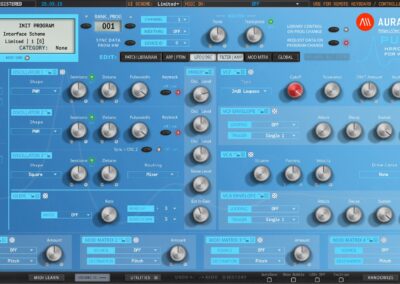 Waldorf Pulse 2 Editor Limited Main View