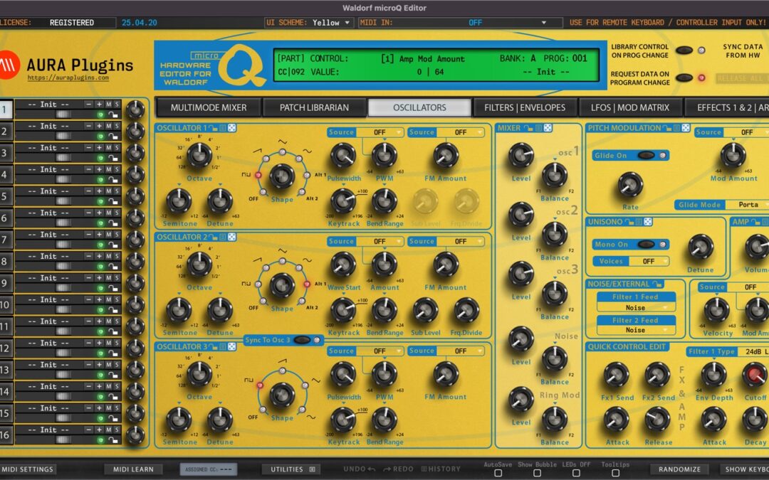 Waldorf microQ Editor User Manual