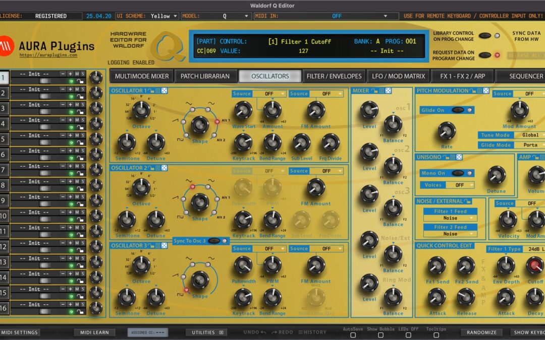 Waldorf Q Editor User Manual