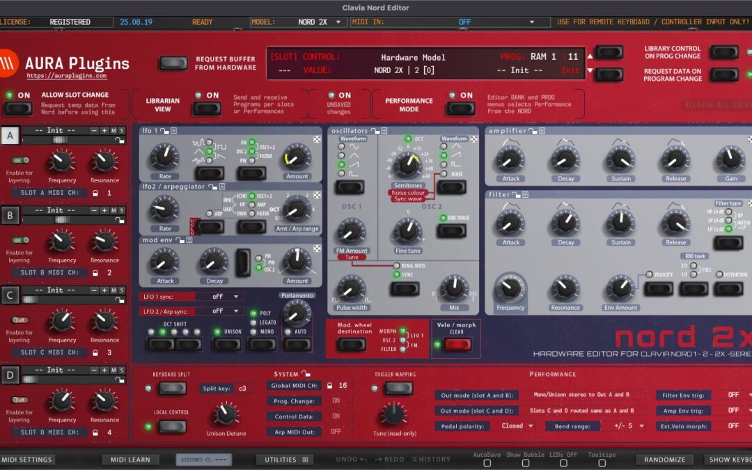 Clavia Nord 2 Editor User Manual