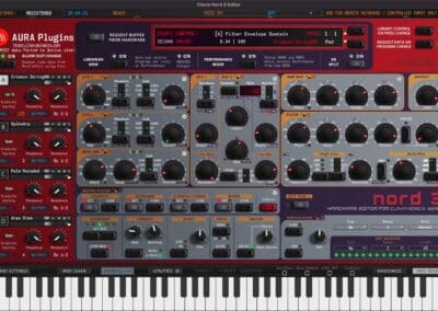 clavia nord 3 editor main edit with keyboard