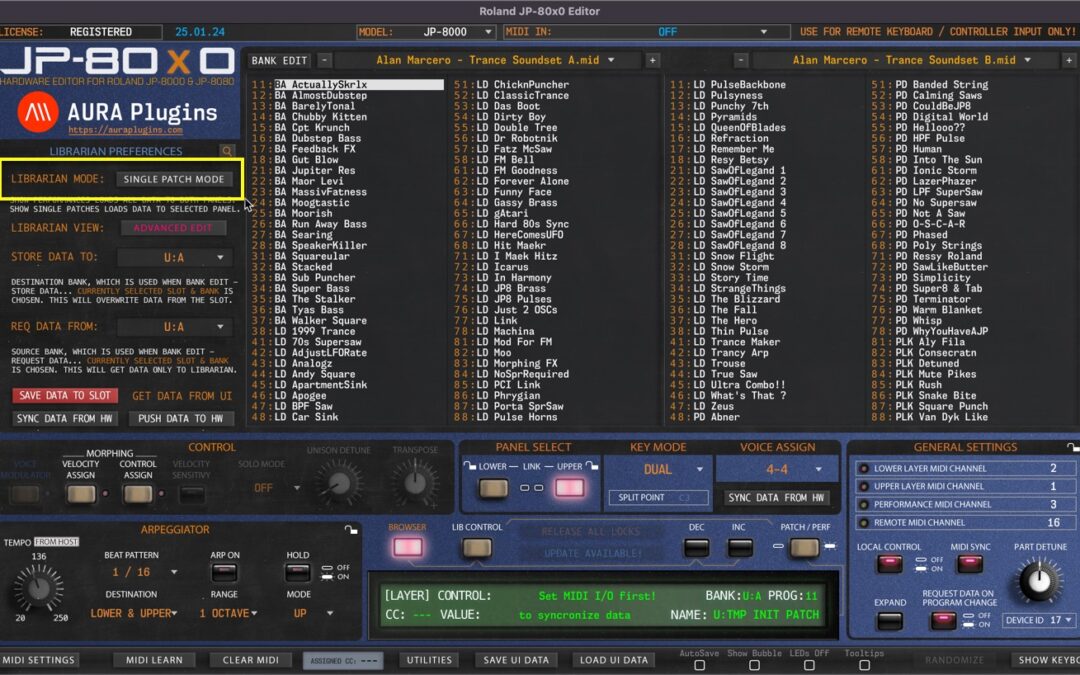 Roland JP-80×0 Editor – Librarian Data Types