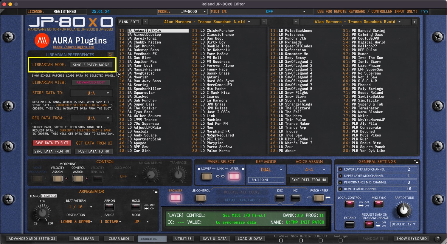 roland jp-80x0 editor librarian data types patch mode roland jp-80x0 editor librarian data types patch mode