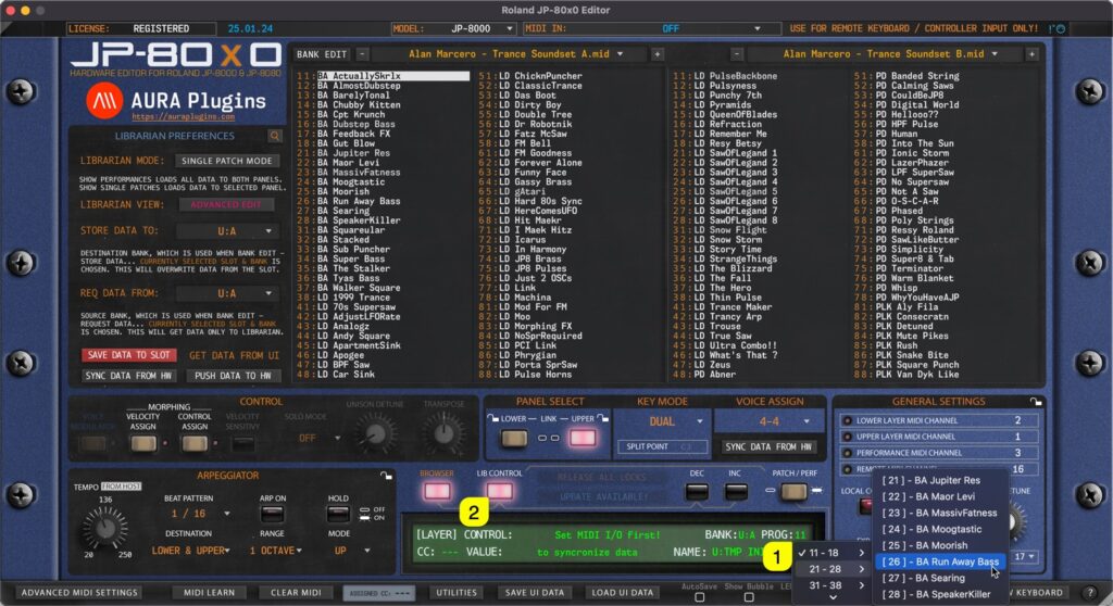 roland jp-80x0 editor librarian prog menu
