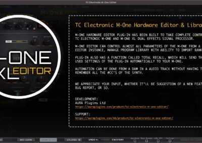 tc electronic m-one about 26-05-03