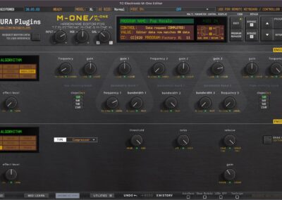 tc electronic m-one equalizer dynamics 26-05-03