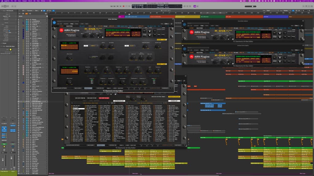 tc electronic m one in logic pro