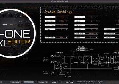 tc electronic m-one system settings 26-05-03