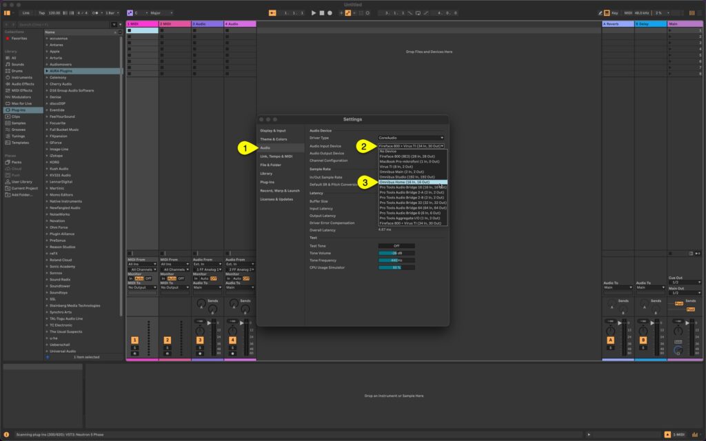 virus ti usb audio omnibus audio driver