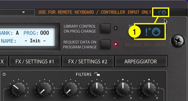 Access Virus Editor – How To Reset Stuck Notes (MIDI Panic)