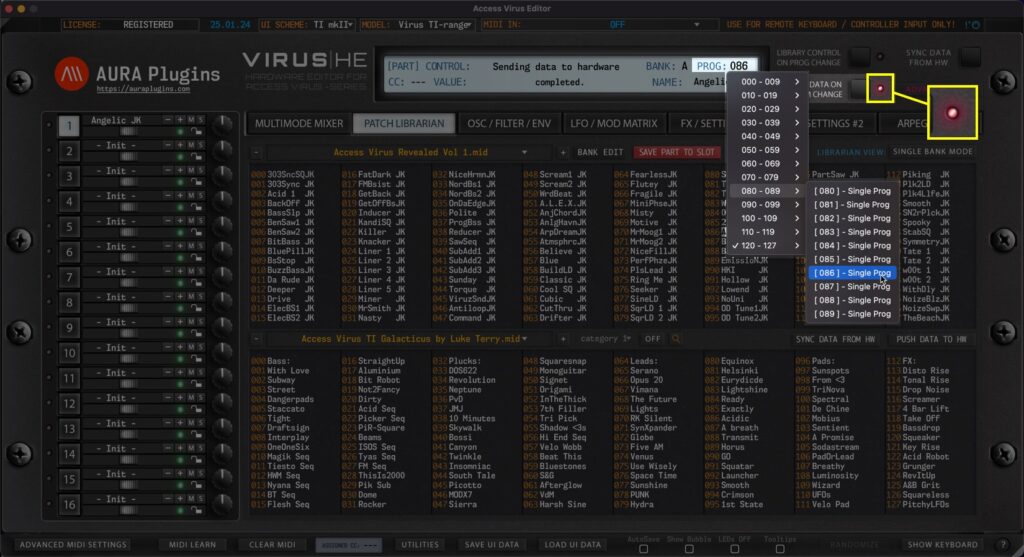 access virus editor how to change programs from menu while pc is on access virus editor how to change programs from menu while pc is on