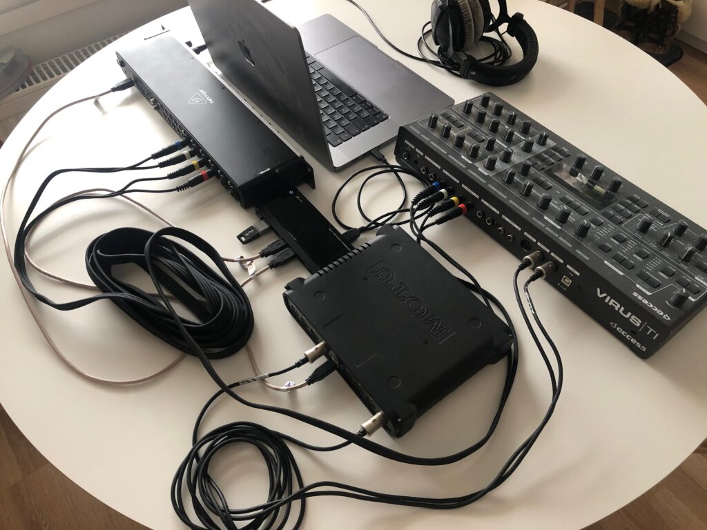 access virus ti without usb connection perspective