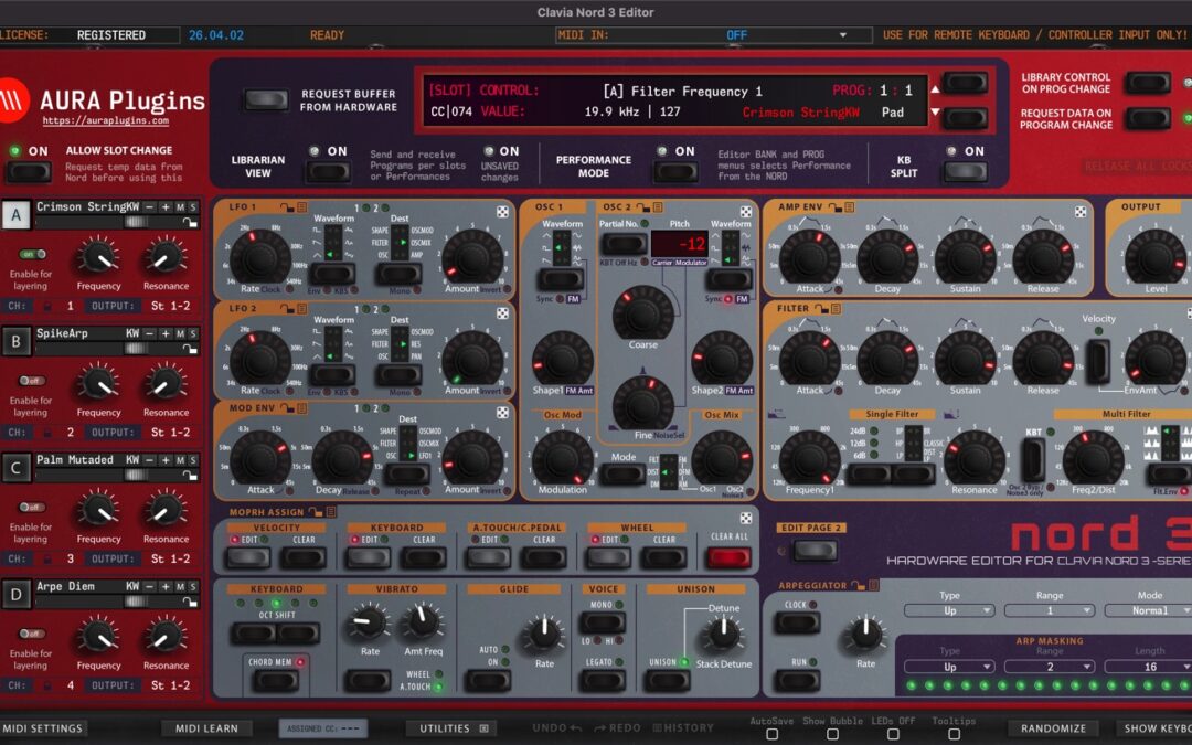 Clavia Nord 3 Editor User Manual