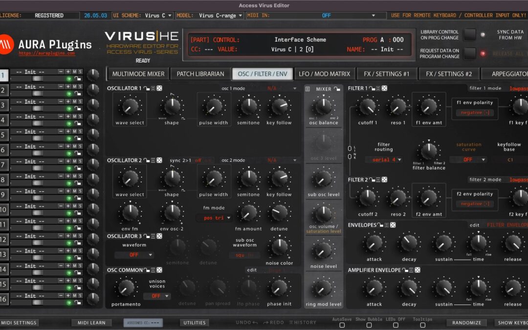 Access Virus Editor v26-05-03