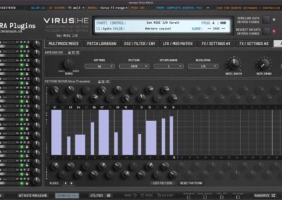 access virus ti pattern editor