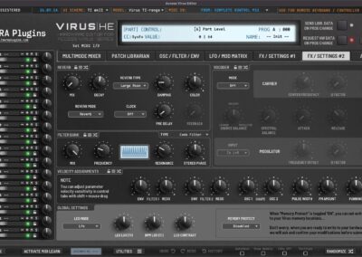 access virus ti filter bank