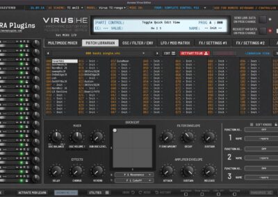 access virus ti quick edit