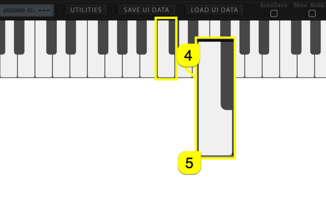 Roland JP-80×0 Editor – How To Show Keyboard (Part Focus)